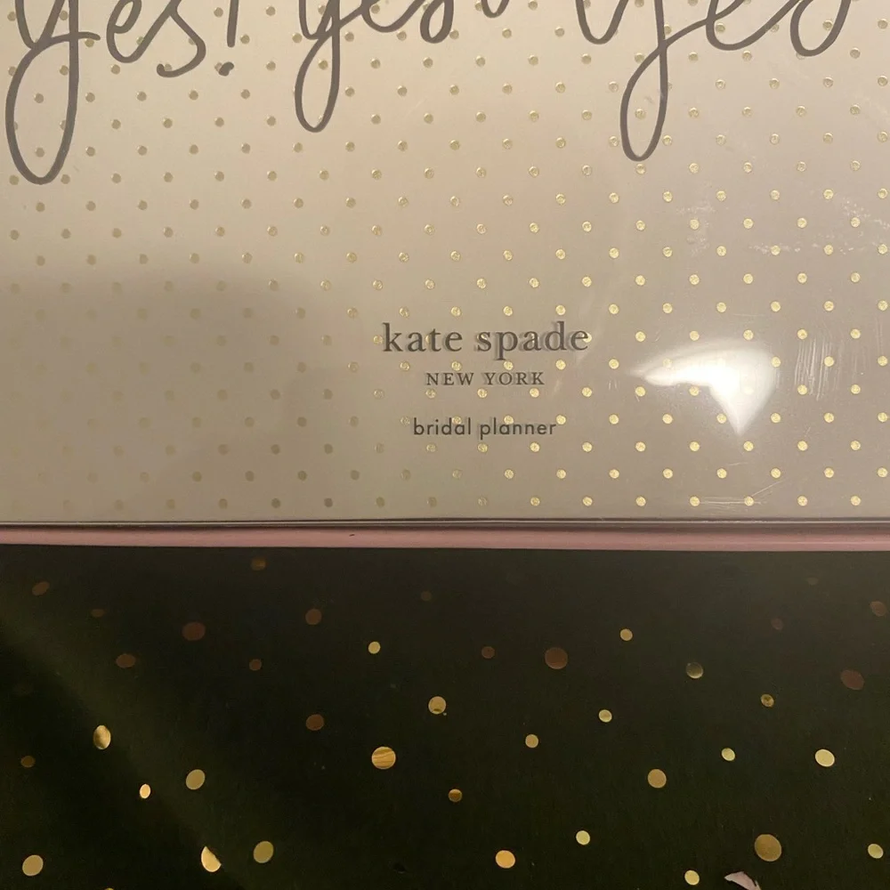 NWT kate spade Yes Yes Yes Bridal Planner IN BOX